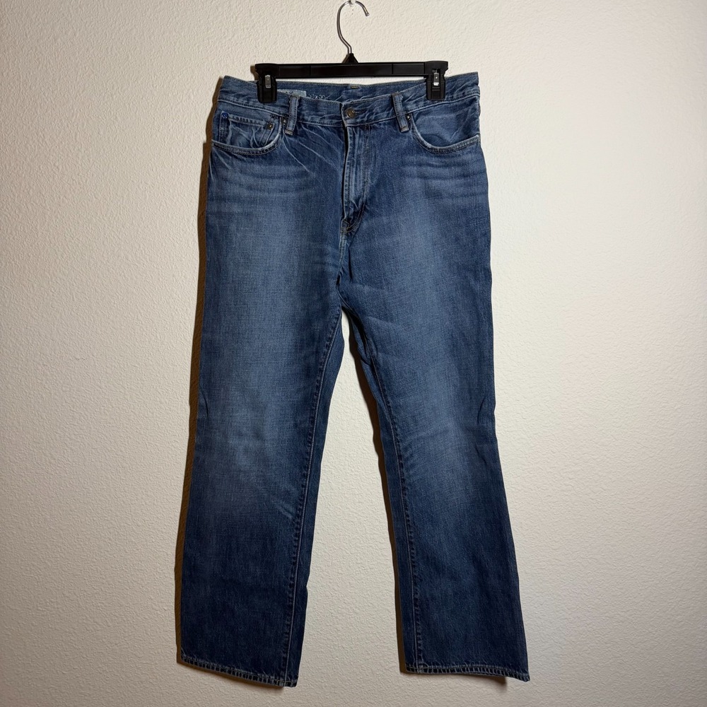 Gap 1969 Jeans Womens 30x30 Blue Denim Streetwear Medium‎ Wash Straight Leg